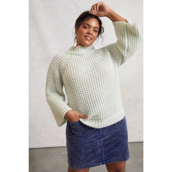 Anthropologie Maeve Dionne Bell-Sleeved Sweater - Picture 8 of 15